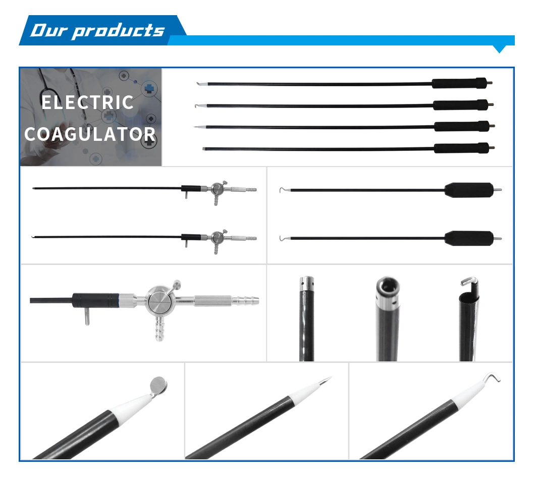 High Quality Reusable Surgical Instruments Laparoscopic Trocars for Endoscopy Surgery Set 5mm and 10mm