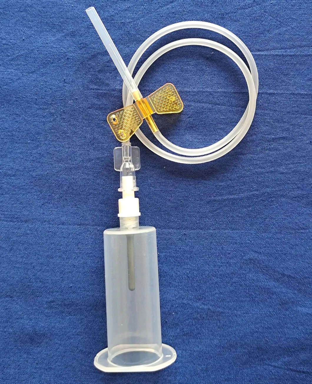 Safety Assembled Safety Blood Collection Needle System, Safety Scalp Vein Set+Luer Adapter+Holder